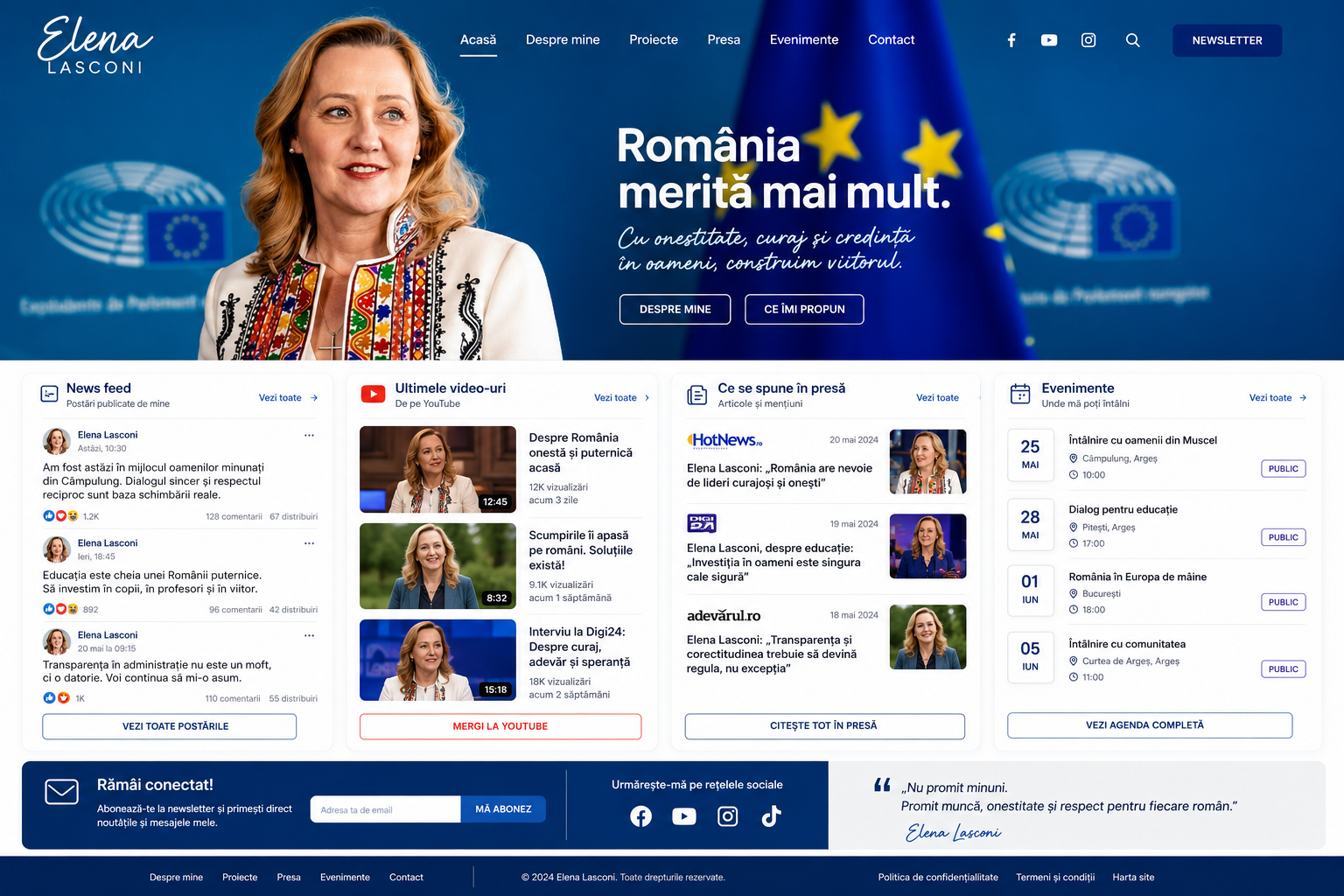 Campaign Website